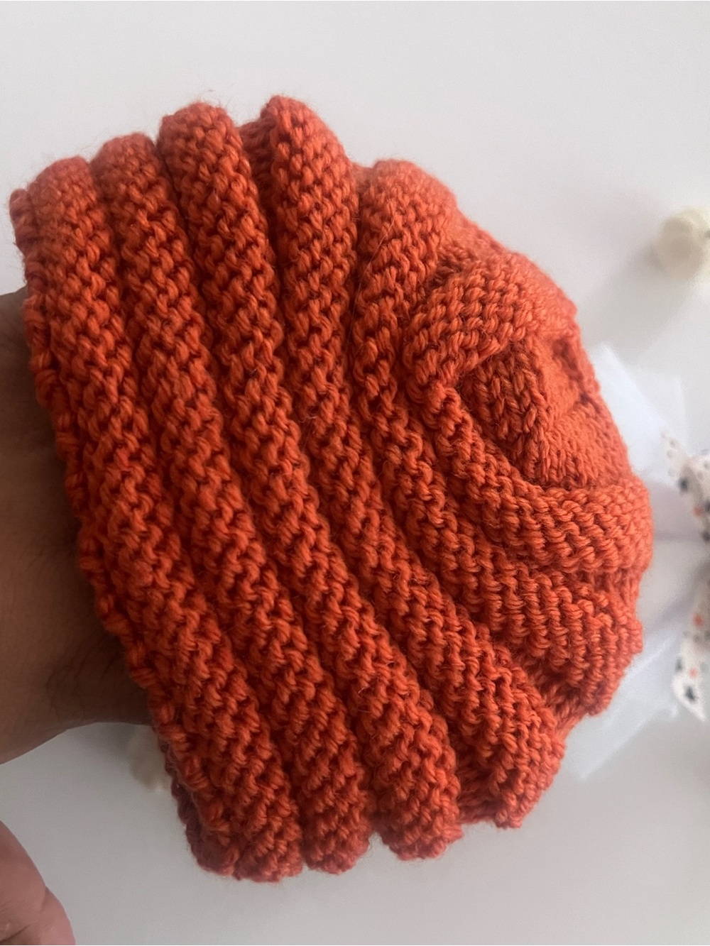 Handmade Halloween Baby Toddler Knit Turban Beanie Bow Hat - Picture 7 of 12